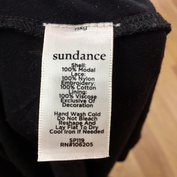 Sundance Nadine Drop Waist Lace Eyelet Midi Dress - Picture 12 of 12